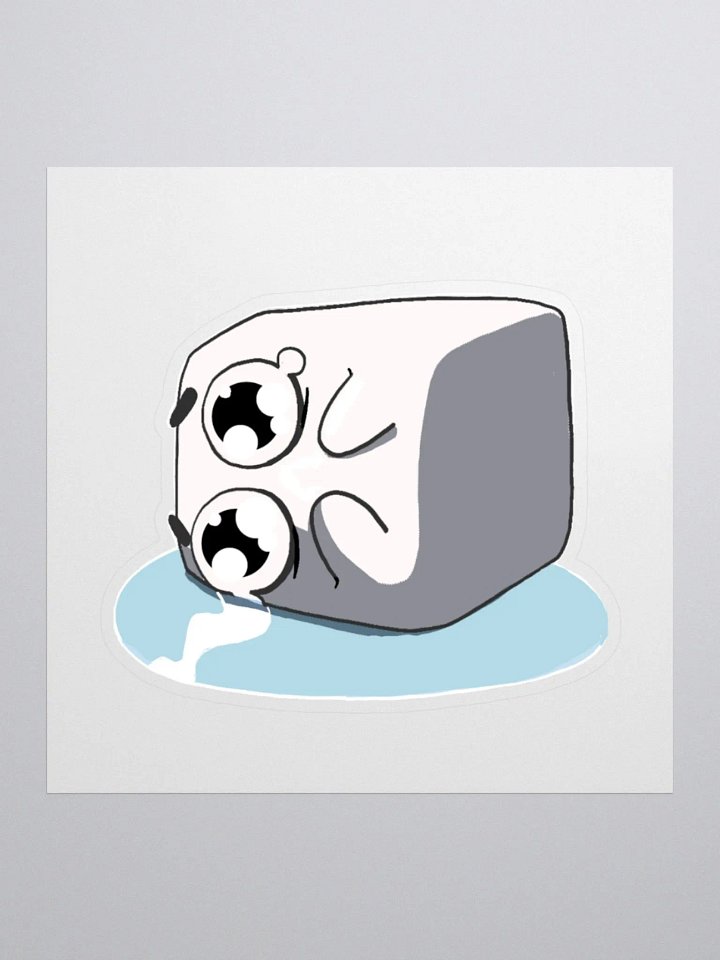 Tofu Sad Sticker product image (1)