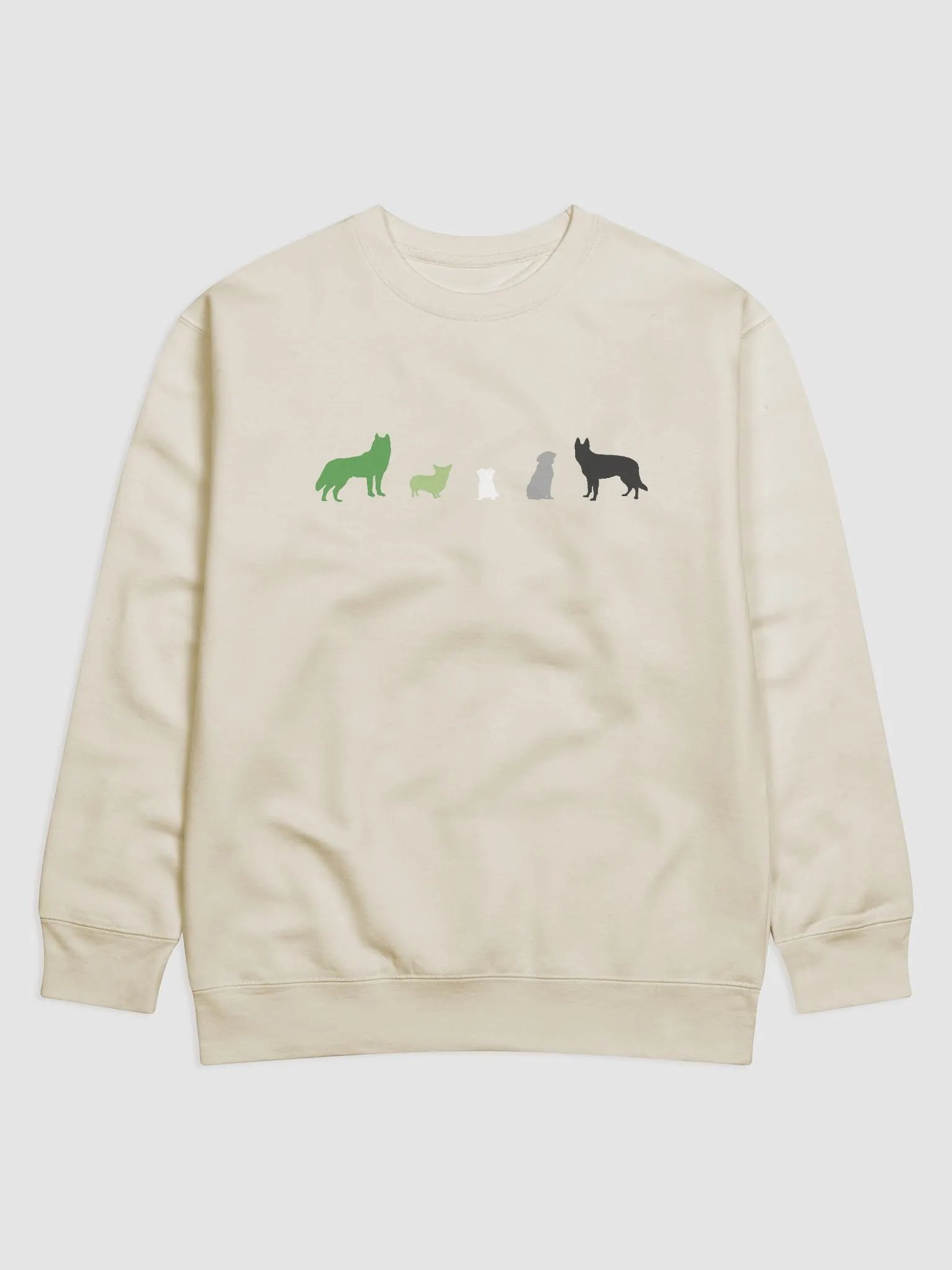 Aromantic Pride Dogs Long Sleeve product image (1)