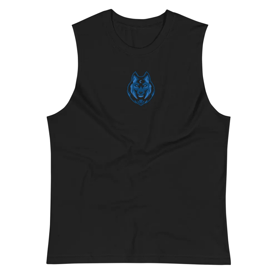 Lunar Wolf Muscle Tank product image (9)