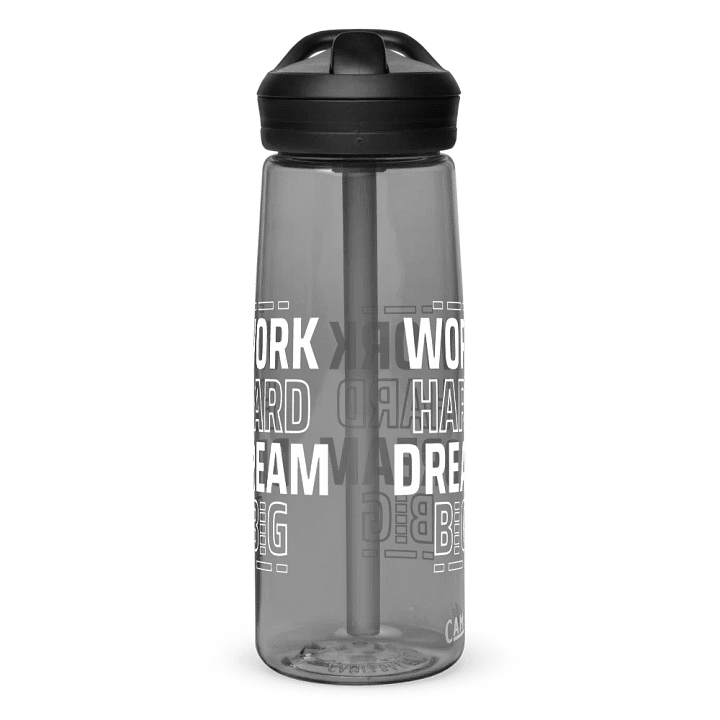Work hard, Dream big | Sports water bottle product image (2)