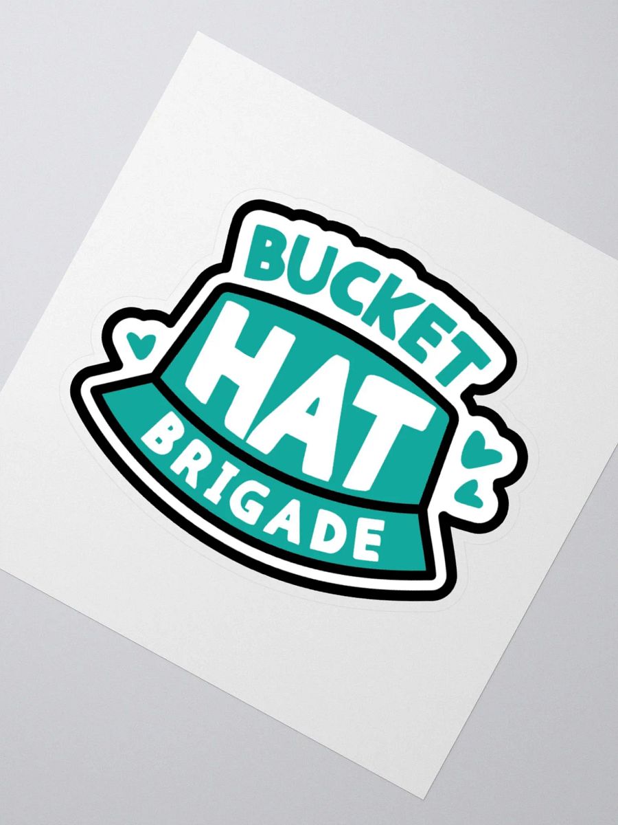 Bucket Hat Brigade Sticker product image (5)