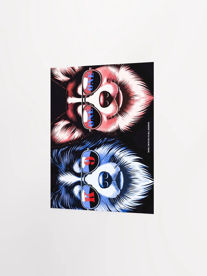 Blues and Two's Huey and Wilson Poster 8"x10" product image (2)
