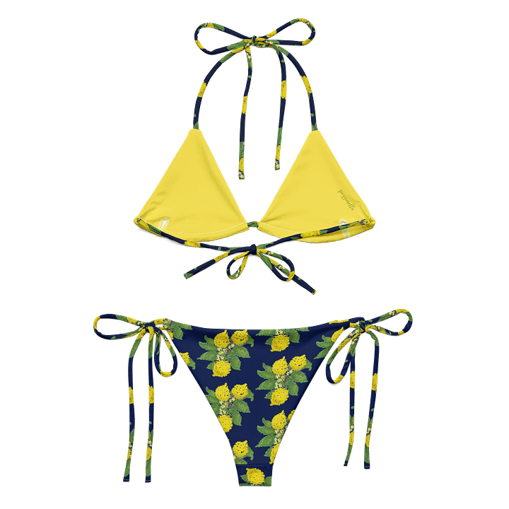 Lemon Love Blue Bikini Set product image (1)
