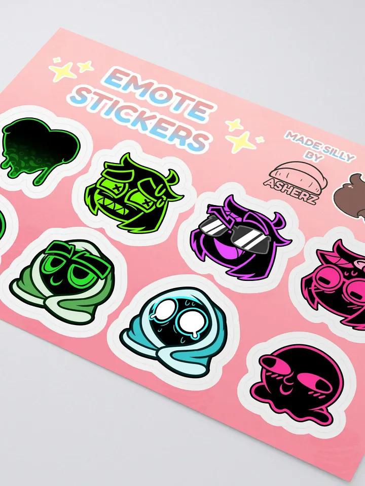 The Emote Sticker Pack Vol. 2 product image (1)