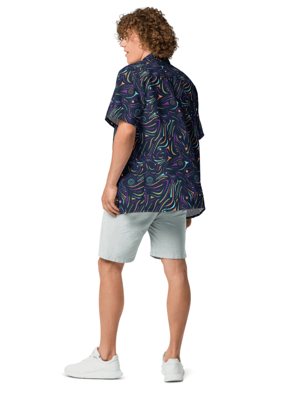 Birds in Motion Unisex Button Down Shirt product image (4)