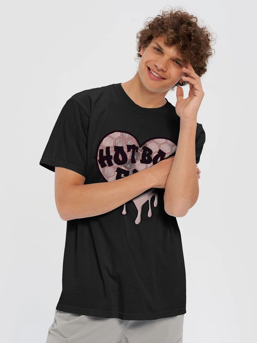 UNISEX HOT BOX FAM PALE PINK HONEY COMB TEE product image (57)