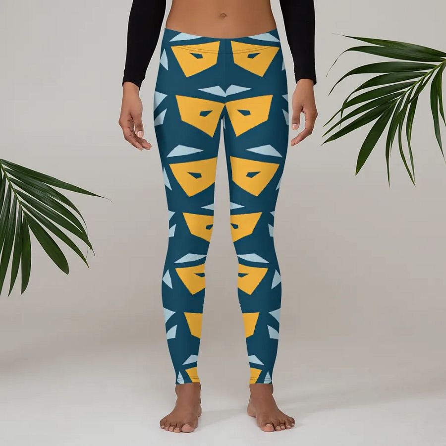 Geometric Fusion All-Over Leggings product image (3)