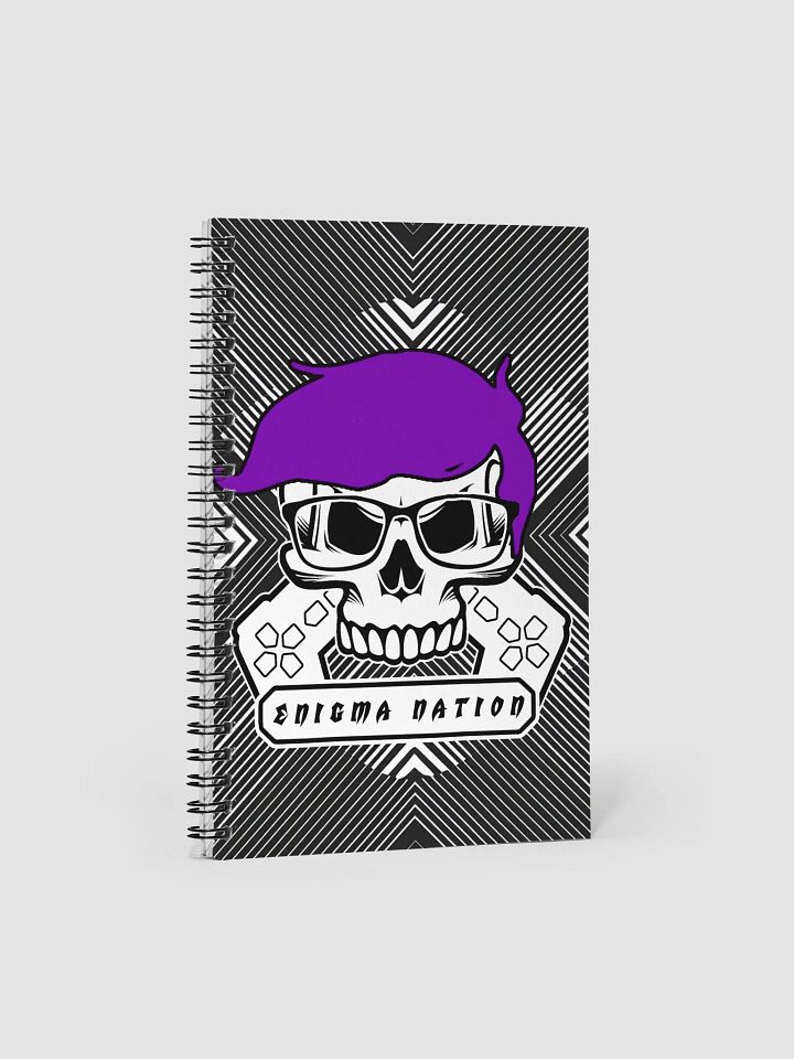 Enigma Nation Spiral Notebook product image (1)