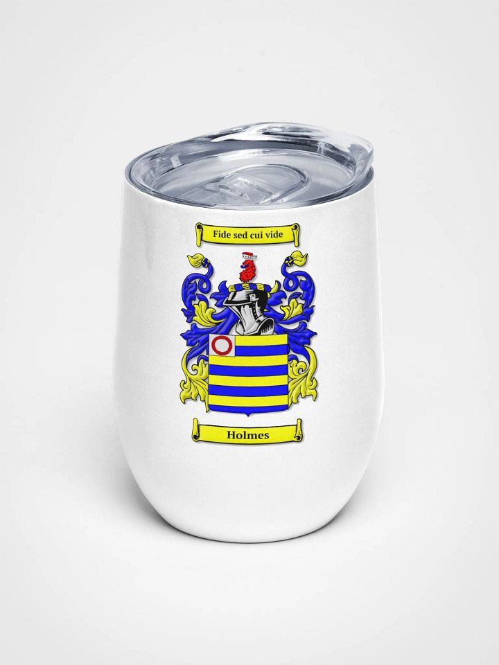 Holmes Family Crest - Wine Tumbler product image (1)