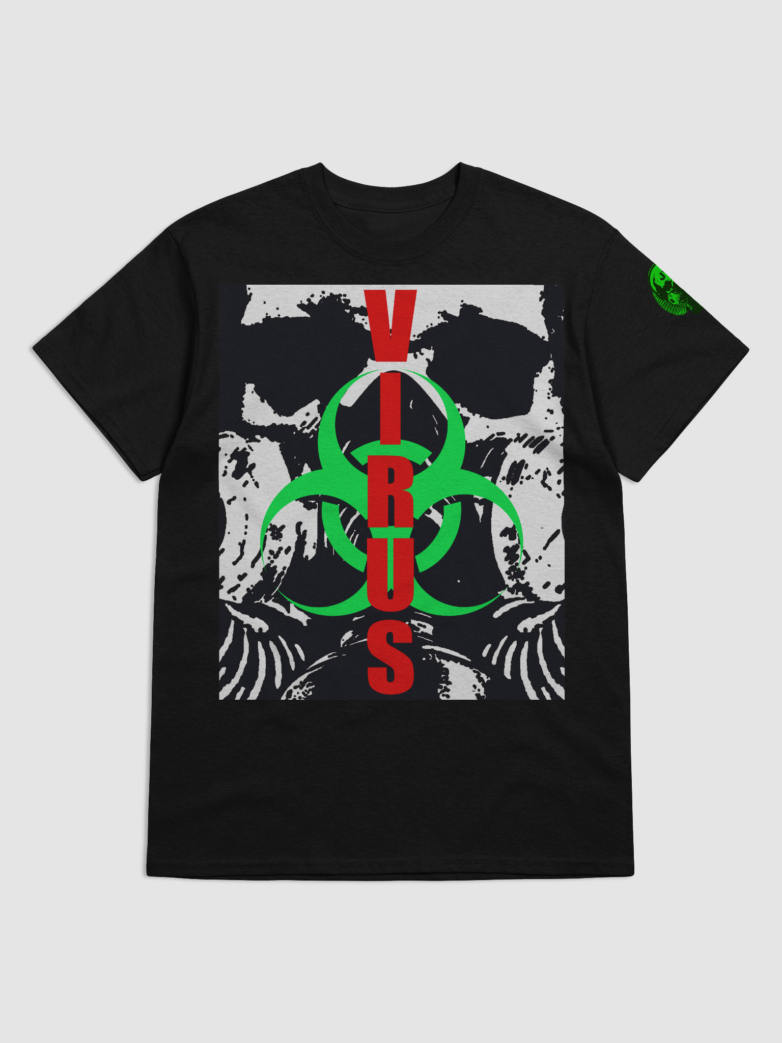 JOE VIRUS HAZARDOUS WASTE HEAVYWEIGHT TEE product image (1)