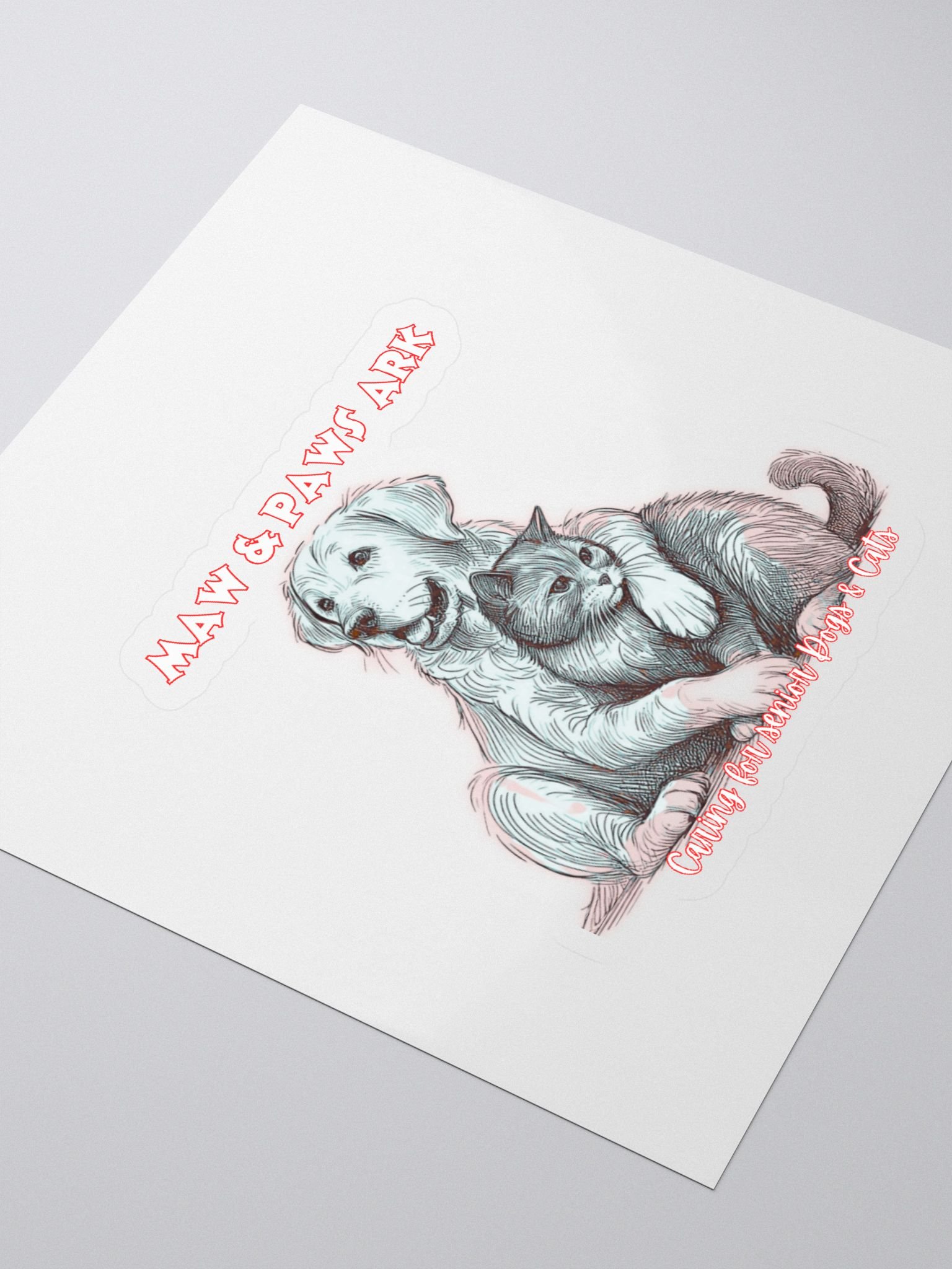 Pawsome Companions Kiss Cut Stickers product image (3)