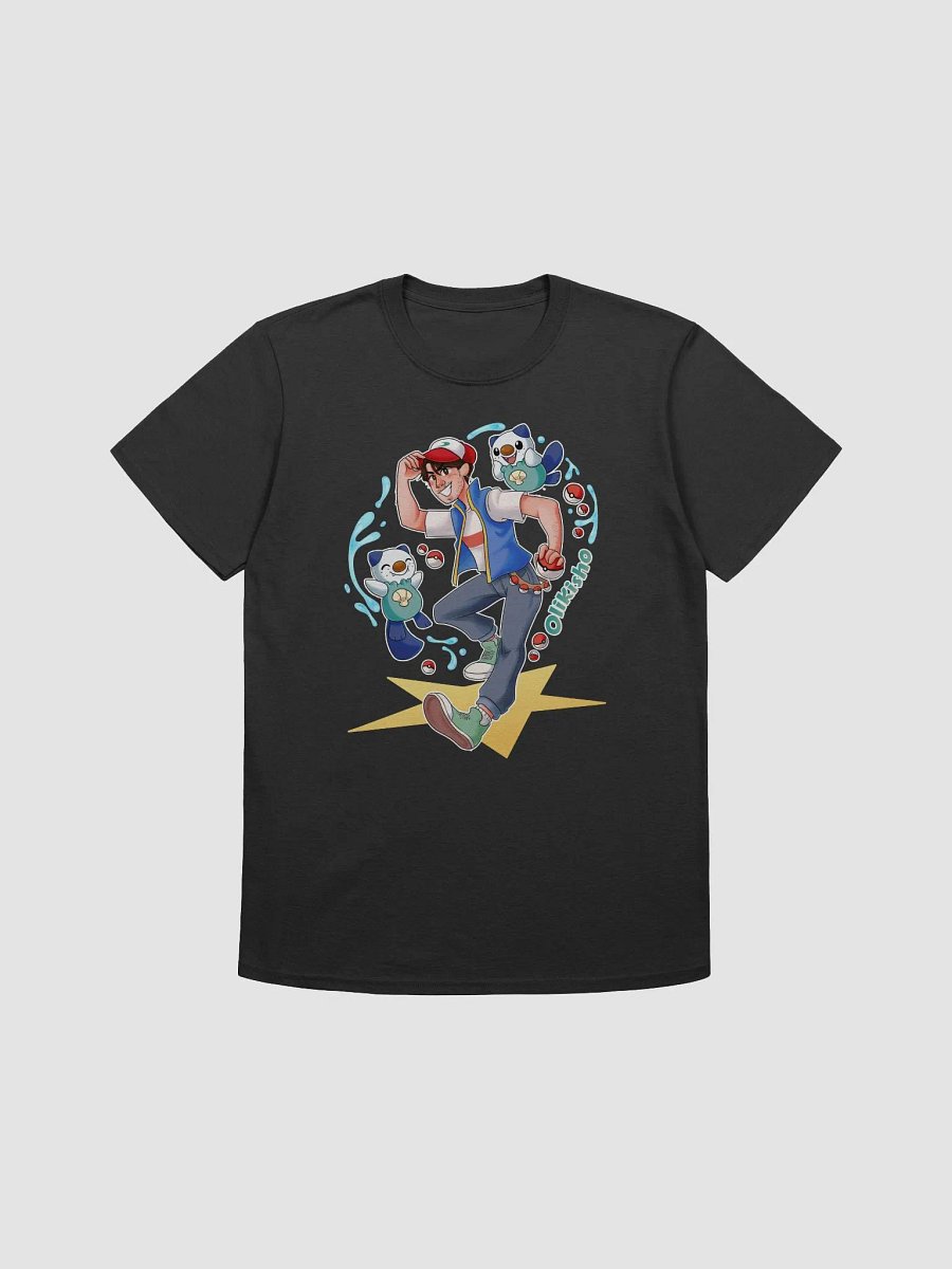 olikisho - Unisex Large Logo Tshirt (Black) product image (1)