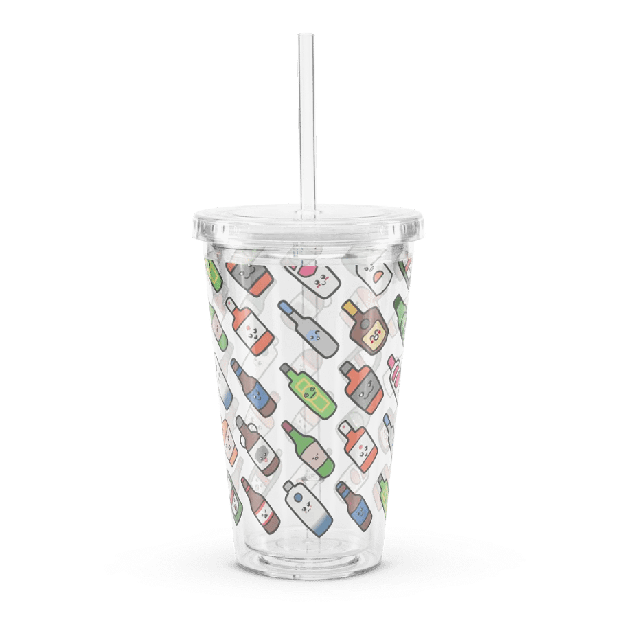 Kawaii Bottles Plastic Tumbler product image (3)