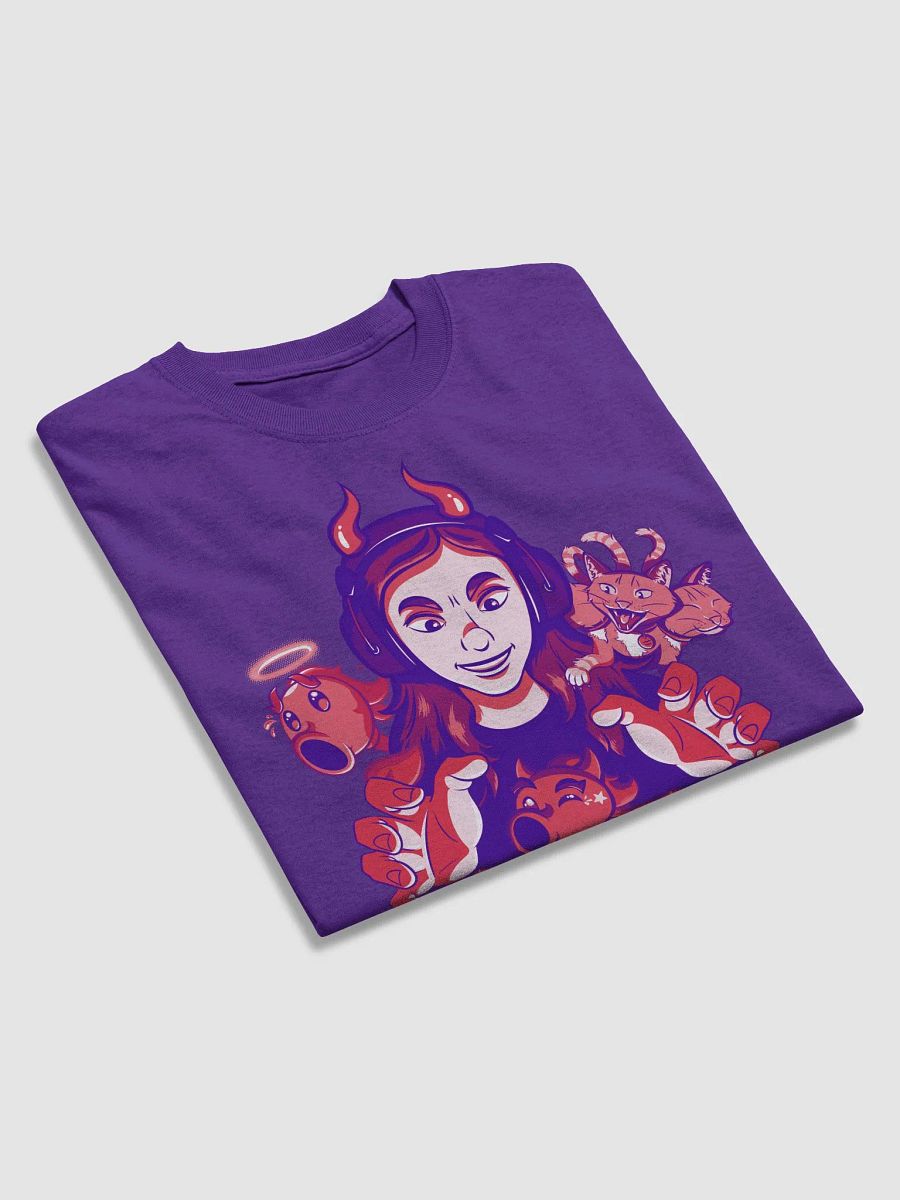 Colorized Satanic Rituals Dark Ensemble T-Shirt (Front Logo) product image (3)