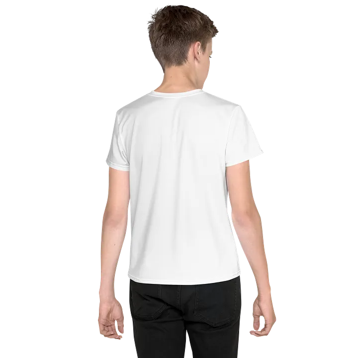 Youth Crew Neck T-Shirt Street Graffiti Graphic All-Over Print product image (2)