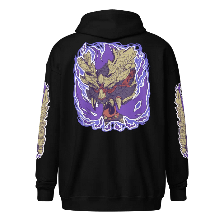 Magnamalo (Alt Design) Zip-Up Hoodie product image (1)