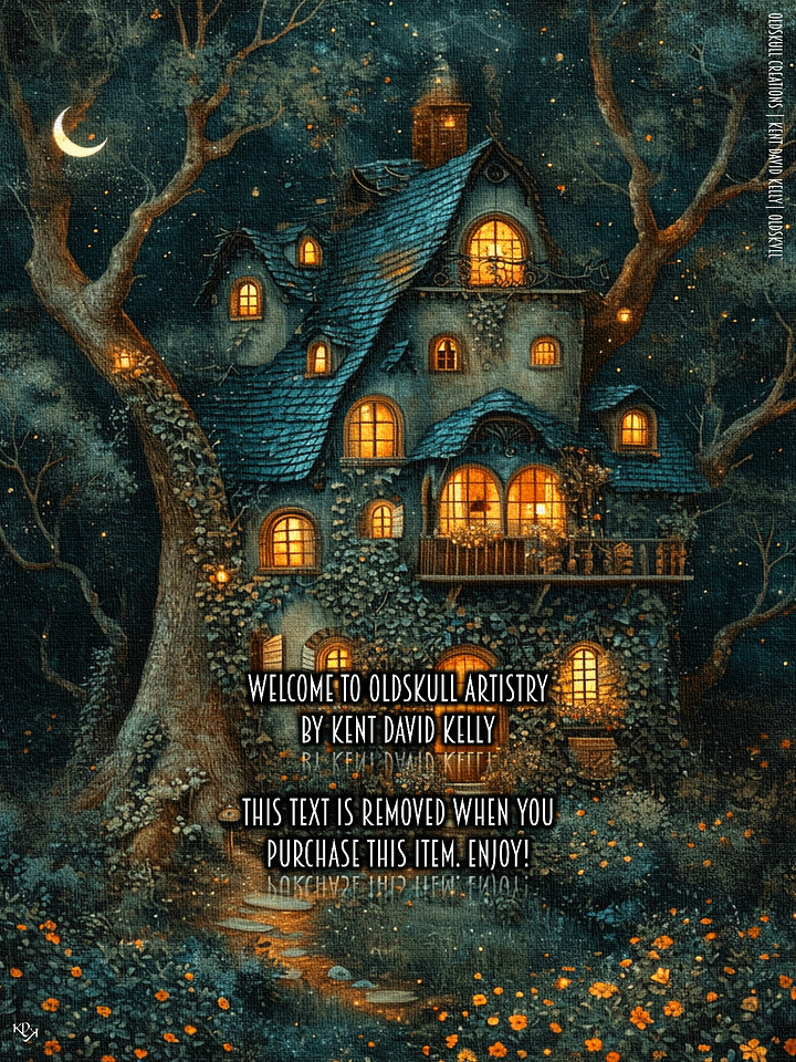Oldskull Artwork 029: And The Moon Came Down product image (1)