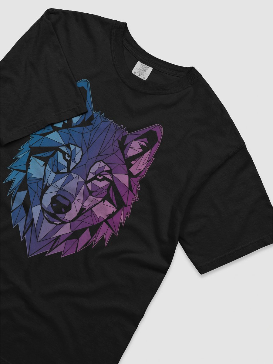 Cyber Wolf Geometric Art Tee product image (3)