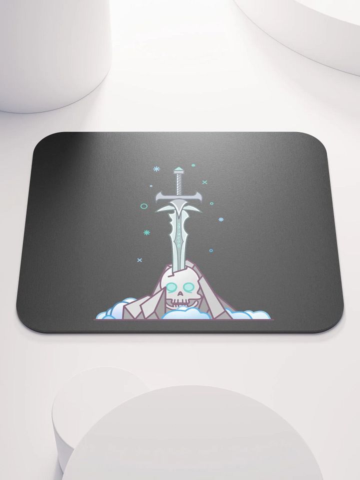 Sword in the Skull - Lich Variation - Mouse Pad product image (1)
