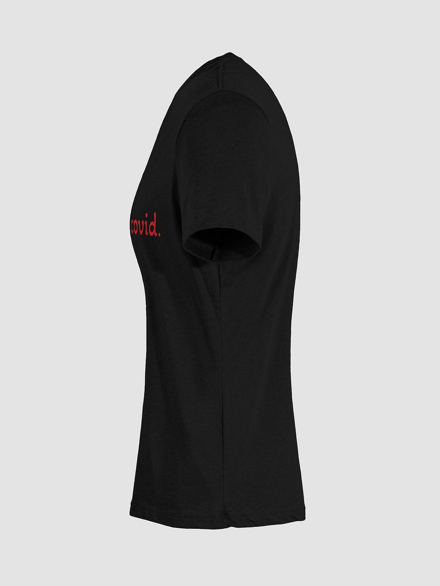 F*ck Long Covid Relaxed V-Neck Tee - Red product image (45)