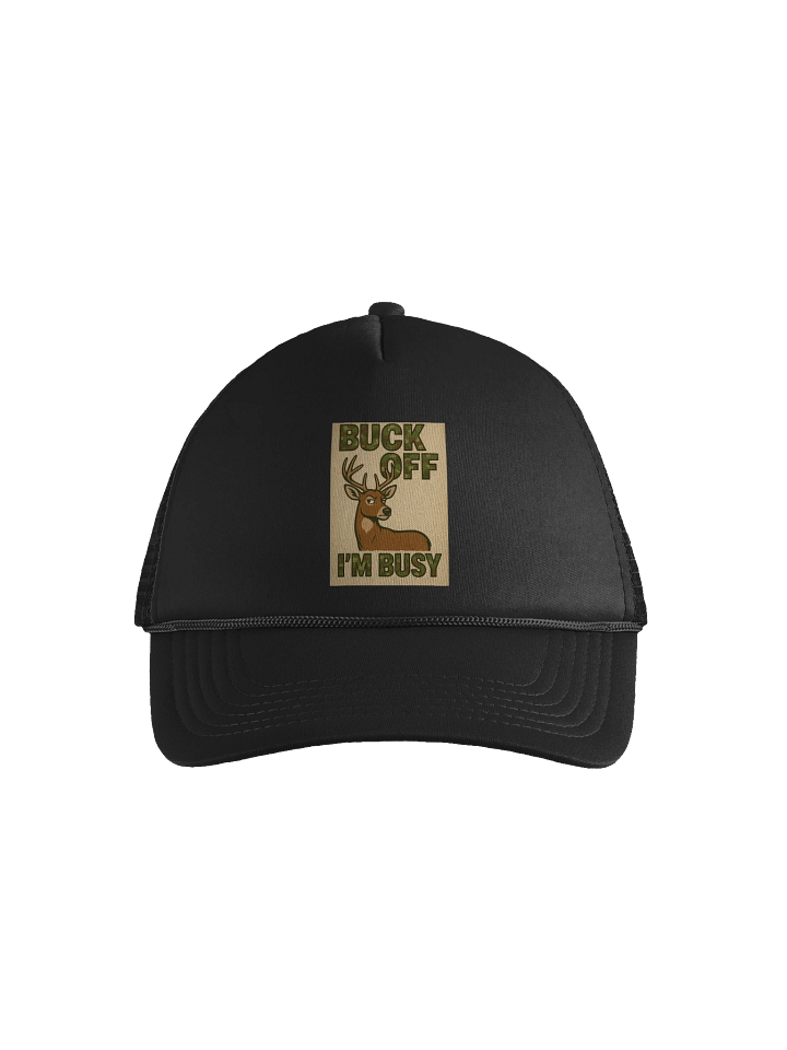 Buck Off Camo Trucker Hat product image (1)
