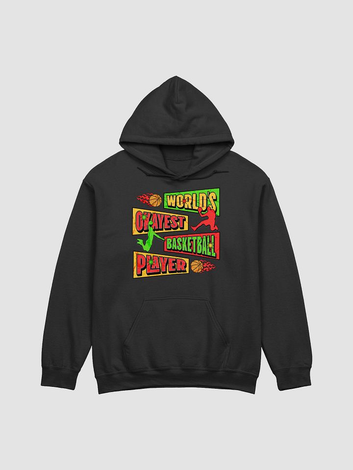 Worlds Okayest Basketball Player Hoodie product image (1)