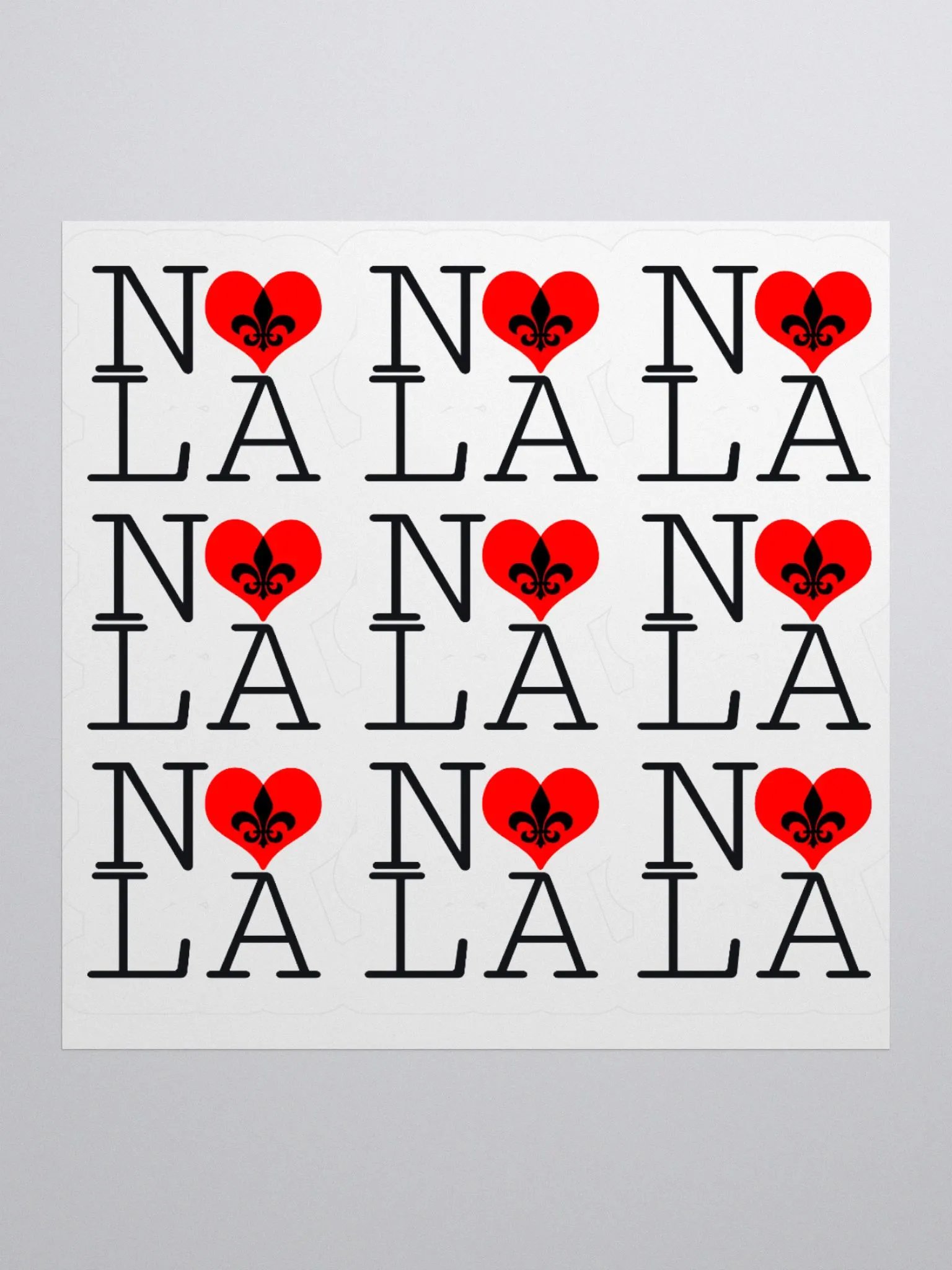 I LOVE NOLA **LEGACY STICKER** product image (1)