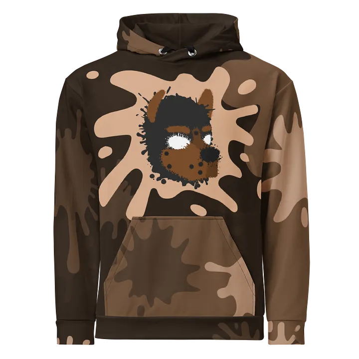 Chaos Splatter Hoodie - Brown product image (1)