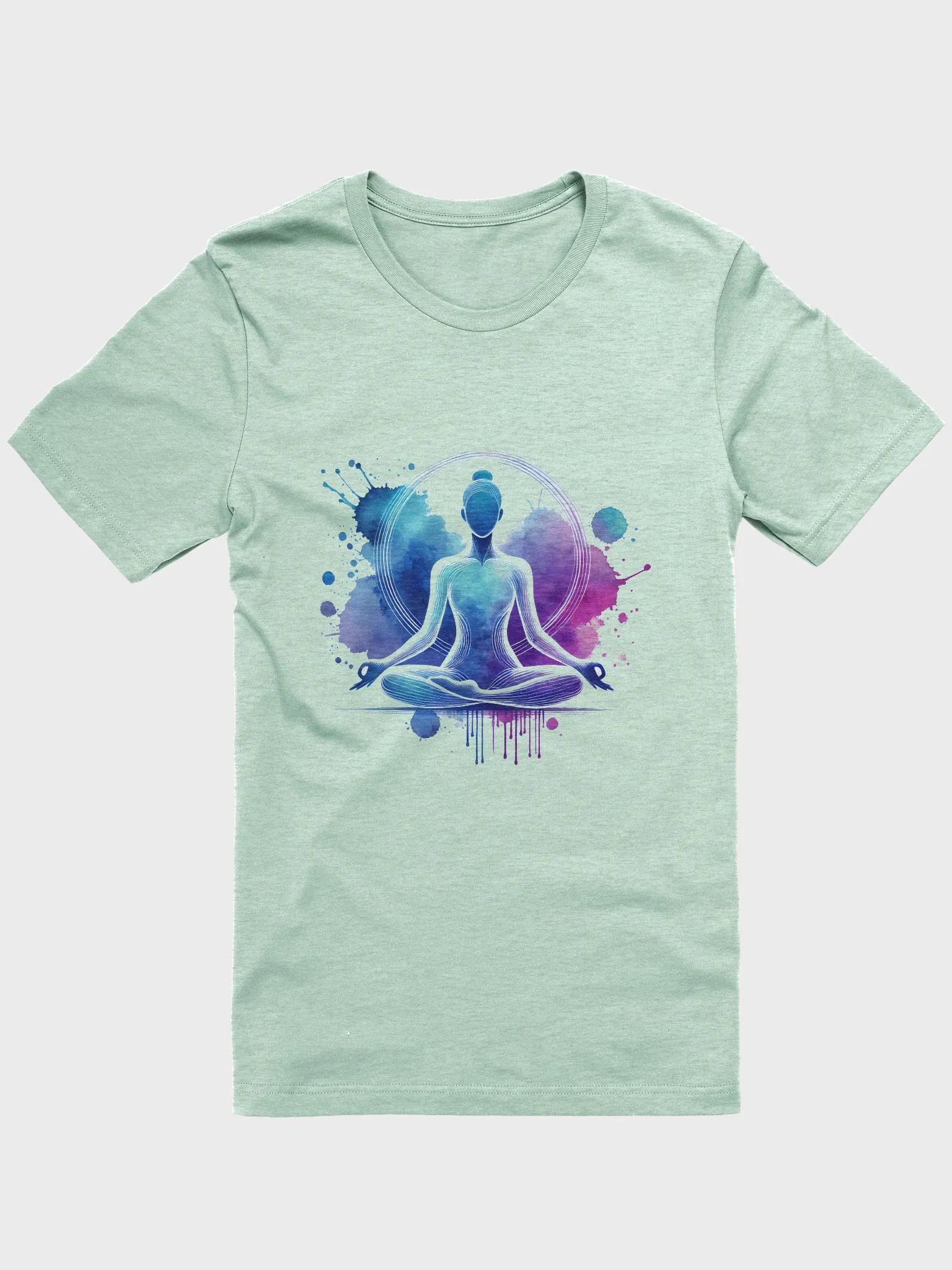 Mindful Power: Yoga Discipline Mantra Tee product image (4)