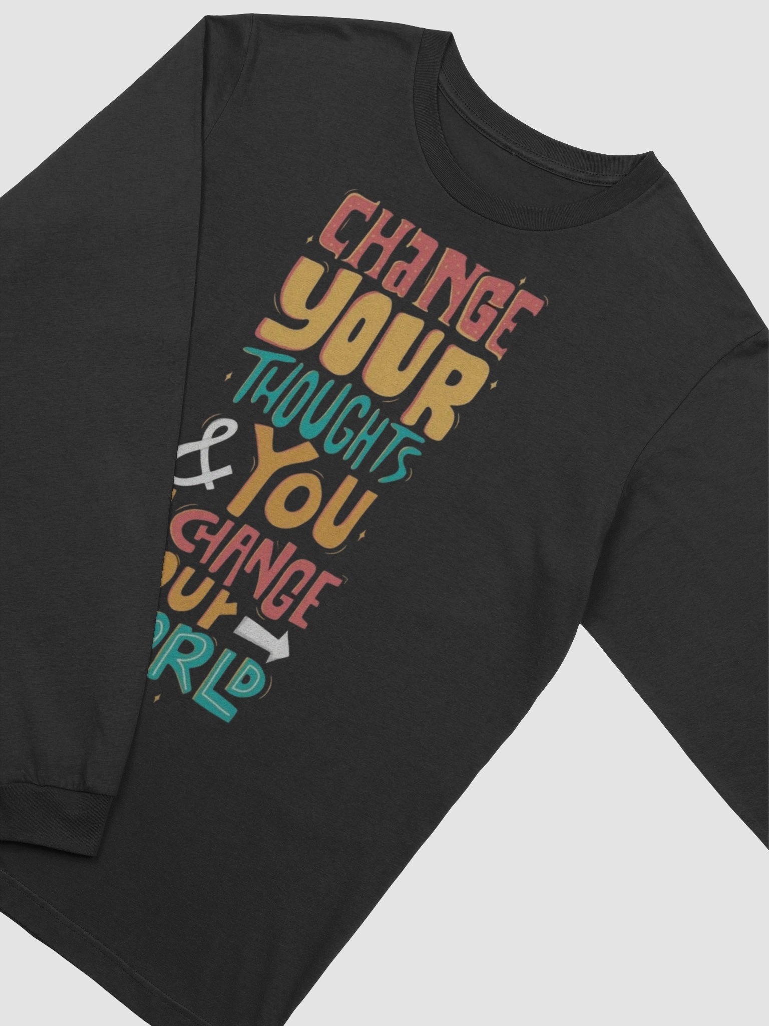 Thoughts of Change Long Sleeve T-Shirt product image (2)