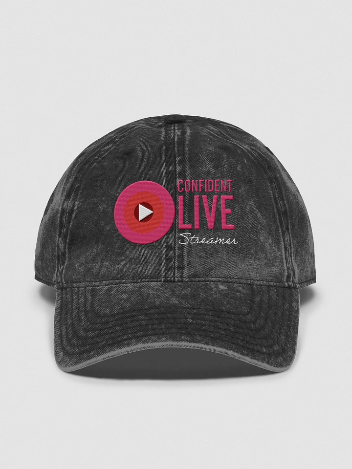 Confident Live Streamer Vintage Cap product image (1)