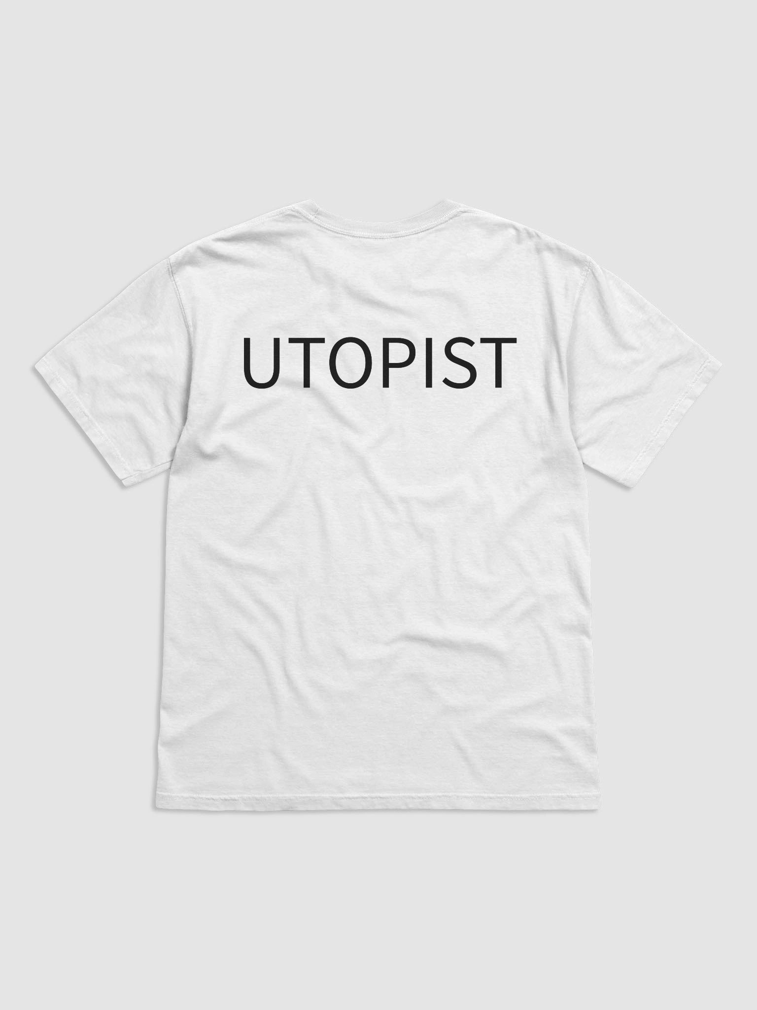 T-SHIRT UTOPIST White DUBLE product image (8)