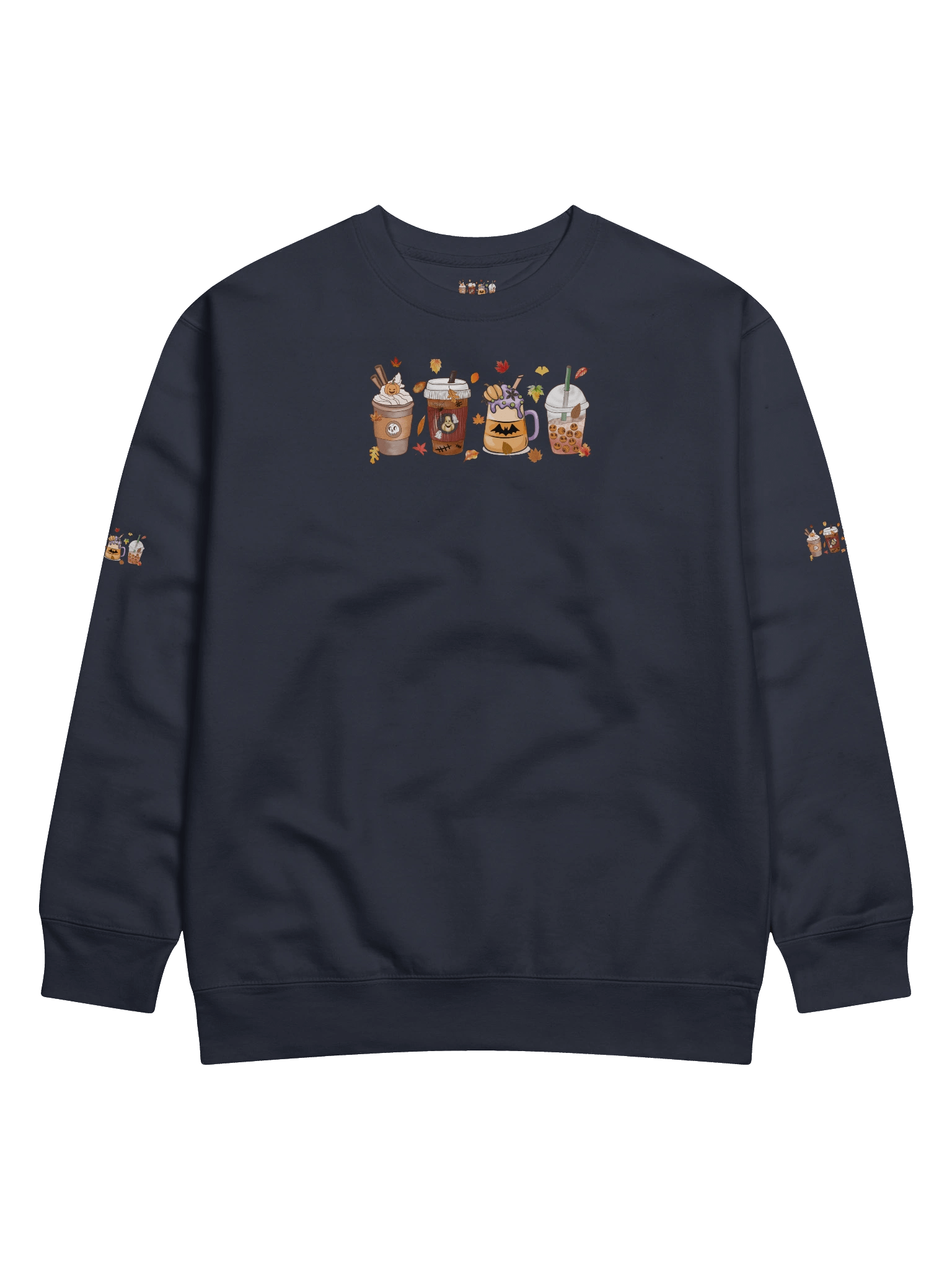Cozy Halloween Vibes Sweatshirt – Sweet Treat Design product image (3)