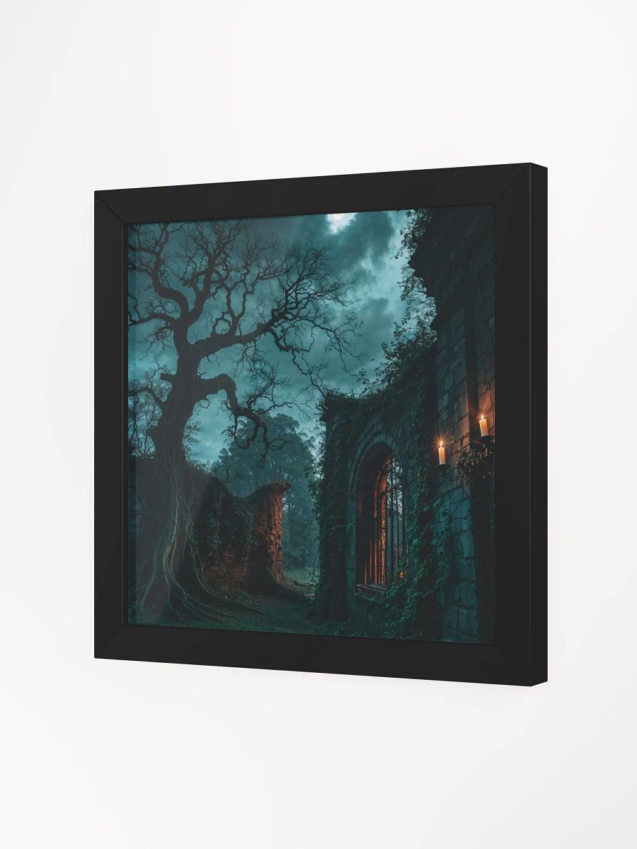 Gothic Moonlit Shadows Framed Print product image (13)