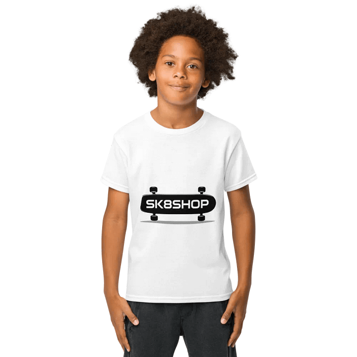 Skateboard Silhouette Youth Tee product image (1)