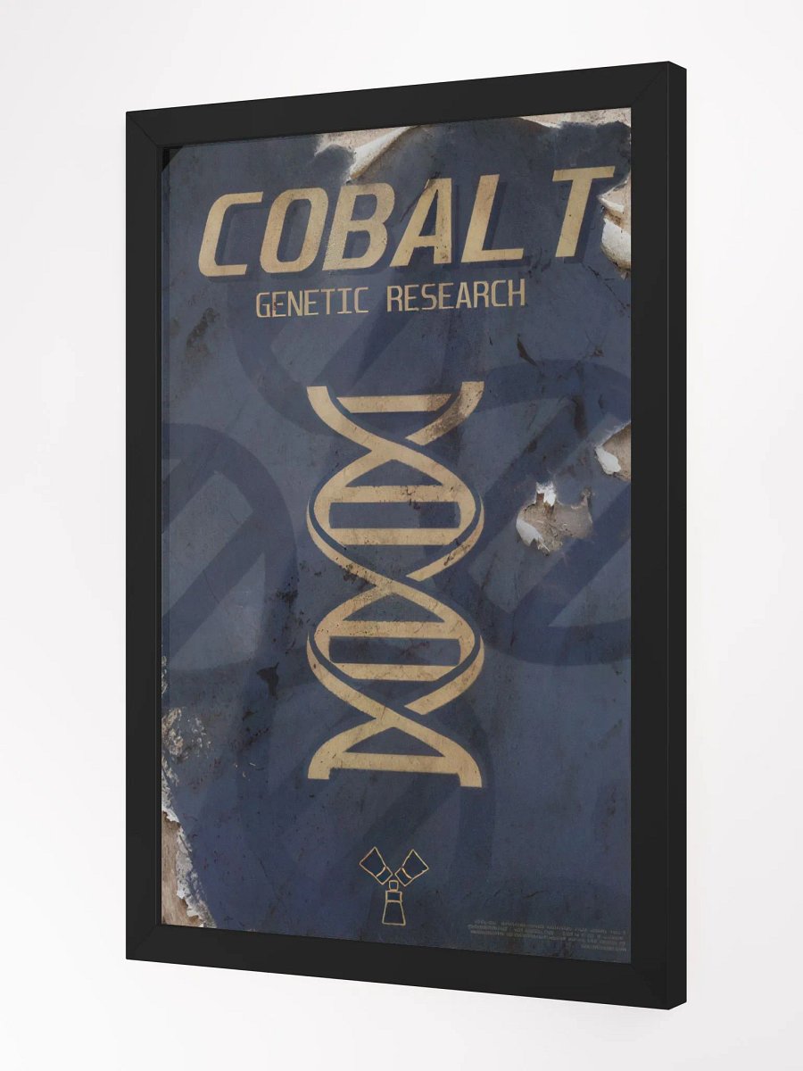 Cobalt Genetic Research Framed Poster product image (10)