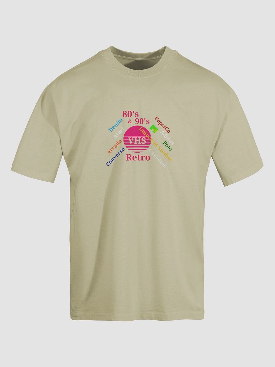 Retro Nostalgia VHS Circle T-Shirt product image (5)