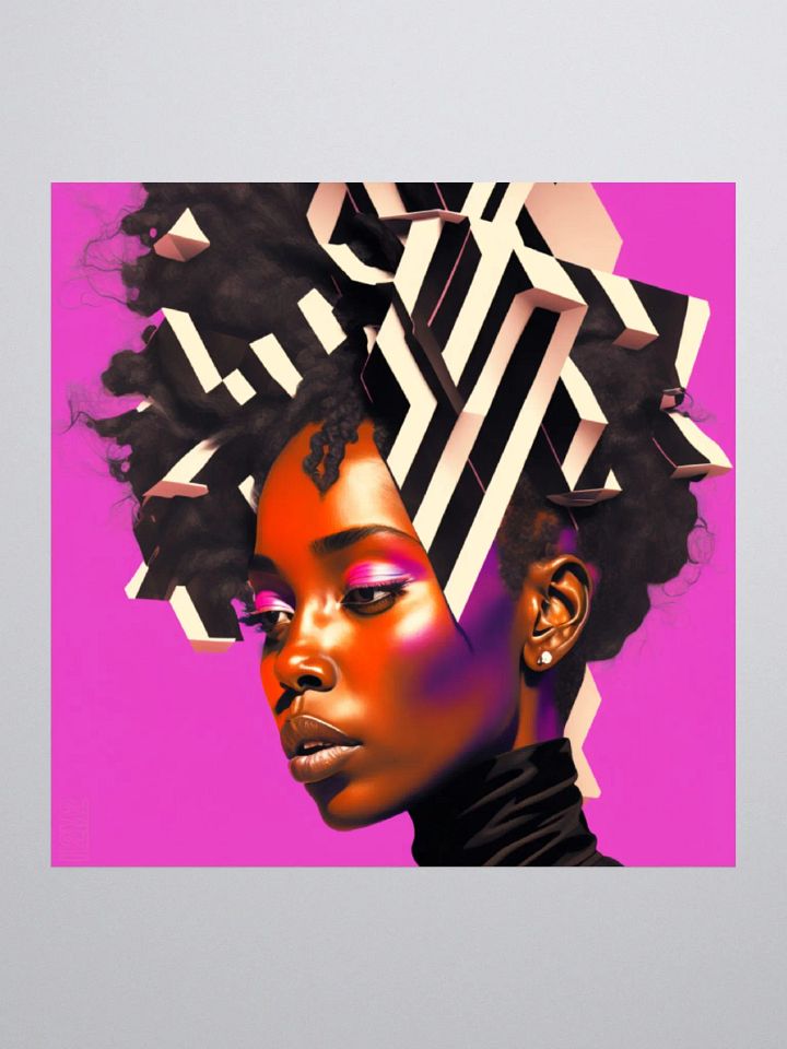 Abstract Black Professionalism 2 Sticker product image (1)