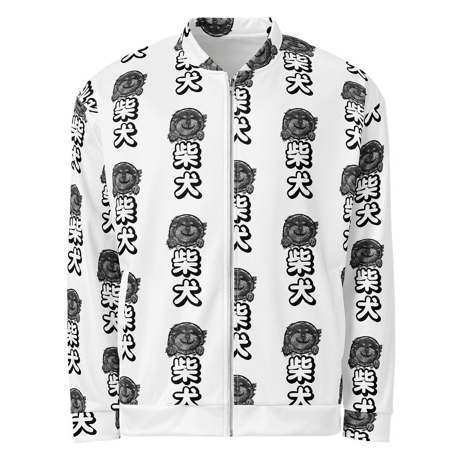 "HI" SHIBA INU Bomber Jacket product image (1)
