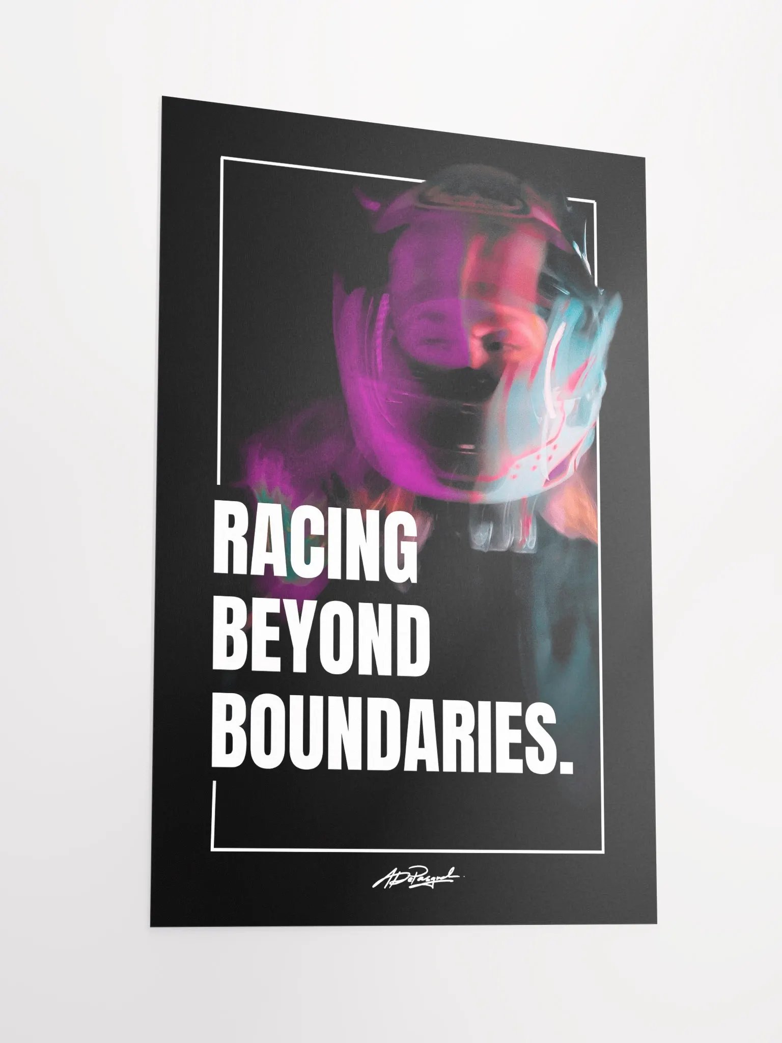 Racing Beyond Boundaries Poster product image (2)