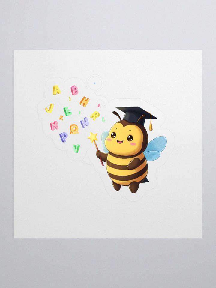 Bee-utiful Graduation Sticker Set product image (3)