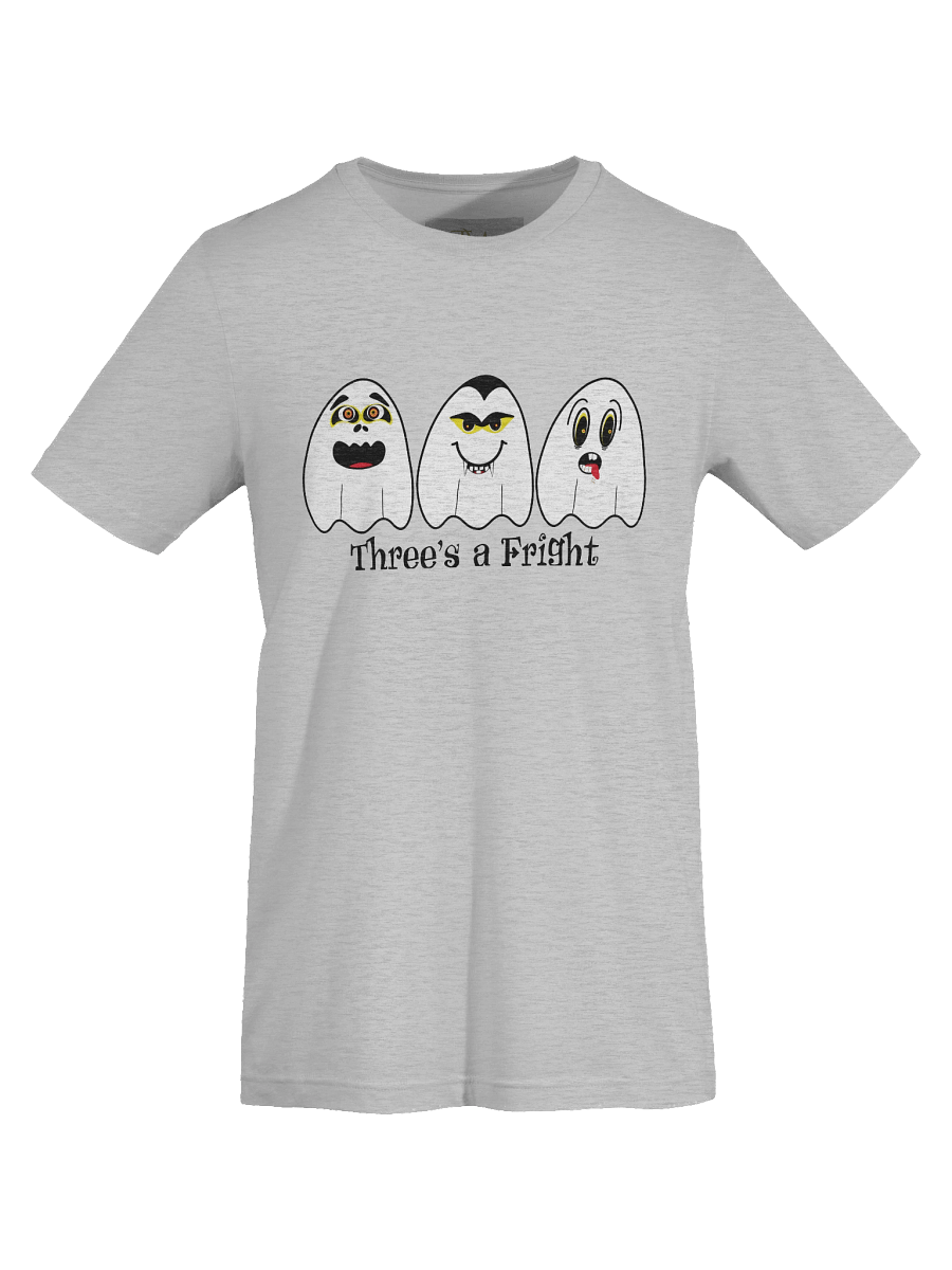 Three's A Fright™ – Halloween Bella+Canvas Supersoft T-Shirt product image (1)
