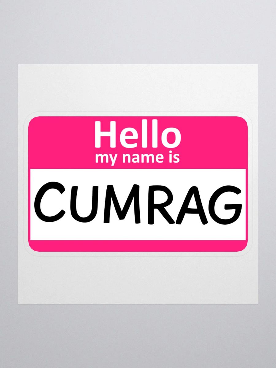 Cumrag Sticker product image (3)