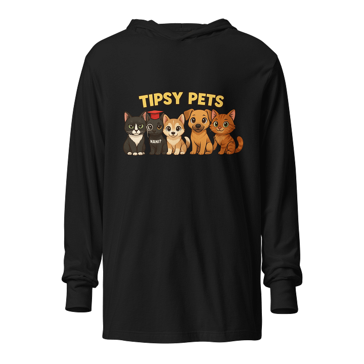 TipsyPets Hooded Tee product image (1)