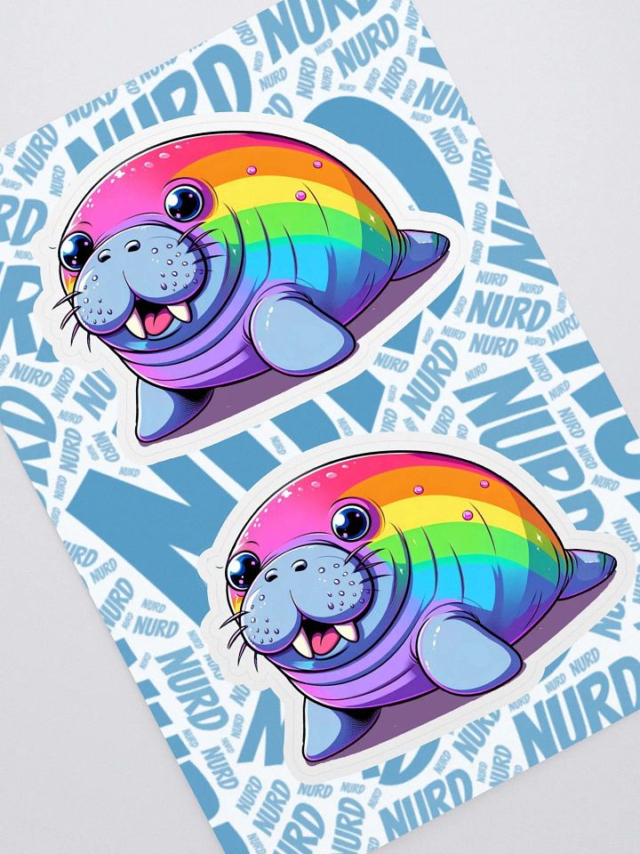 Hue Manatee Sticker (Pair) product image (1)