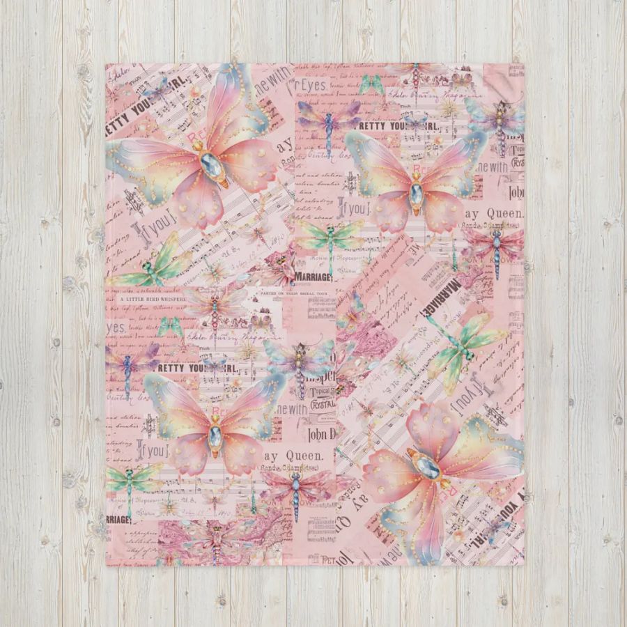 Pink, Butterfly & Dragonfly Ephemera product image (16)
