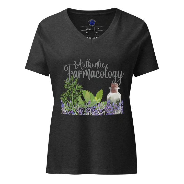 Natural Health Solutions V-Neck Tee product image (3)