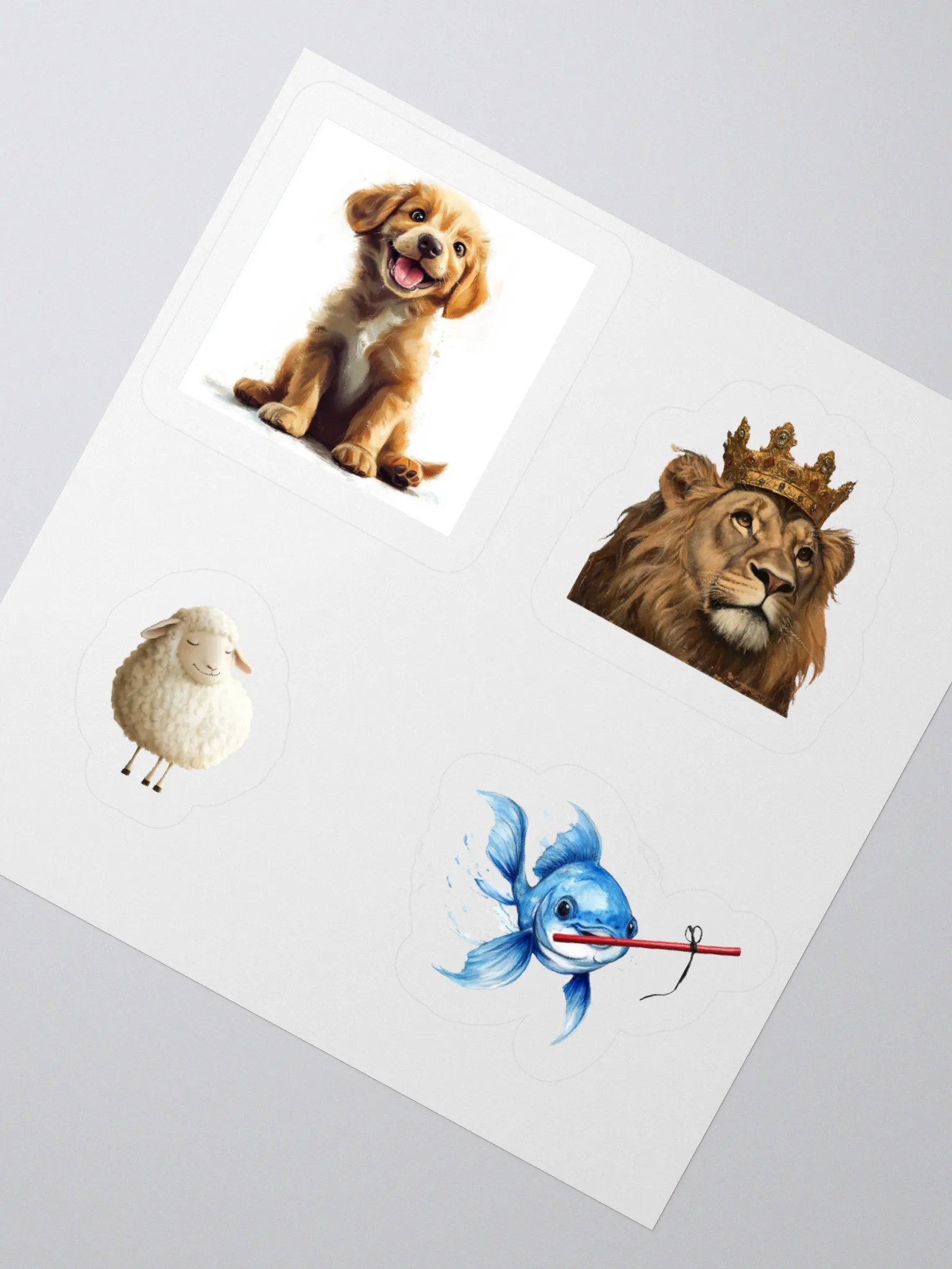 Royal Animal Kingdom Sticker Set product image (5)