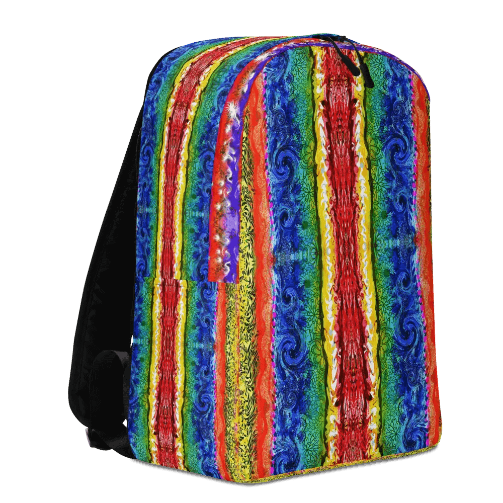 Boho colorful Stripes Backpack product image (6)