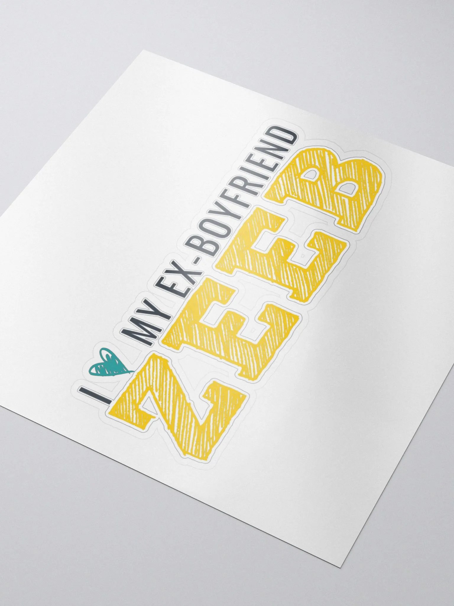 I <3 Zeeb Sticker product image (3)